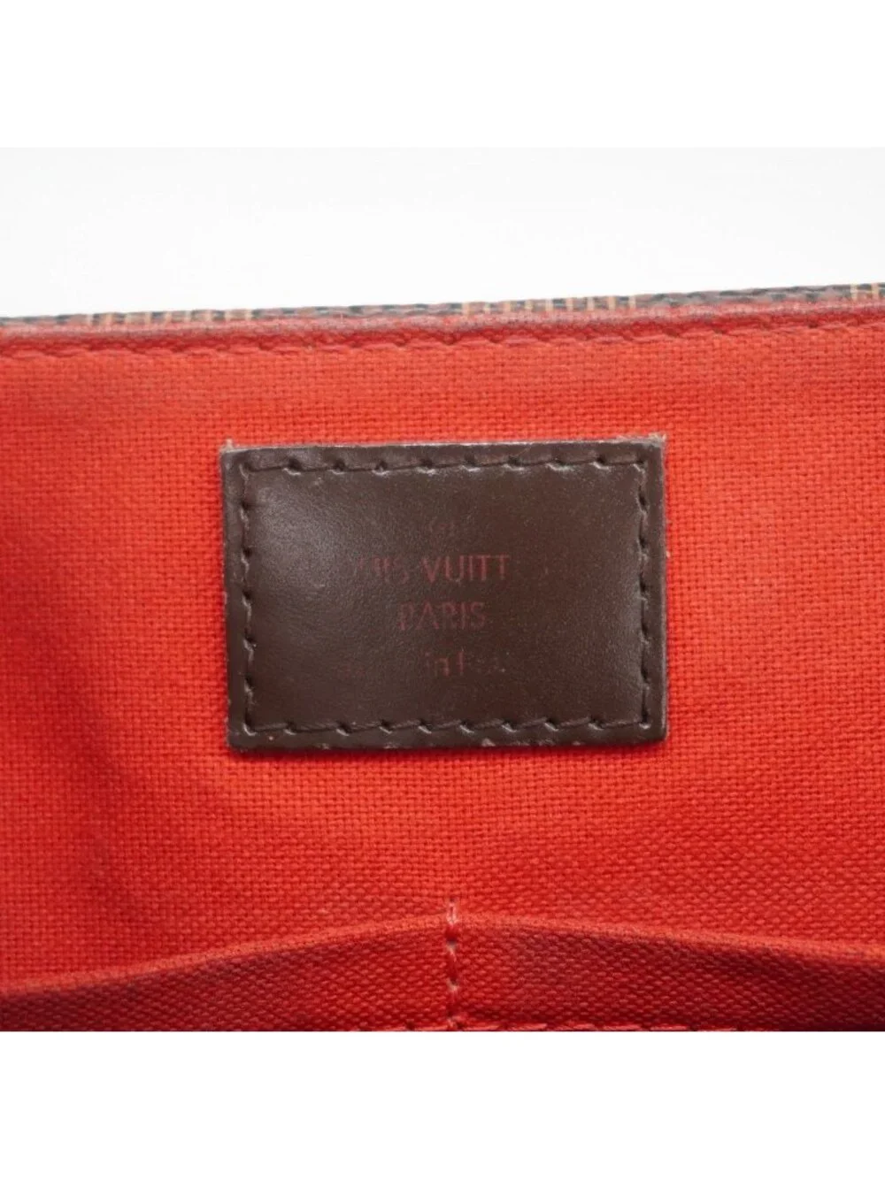 Louis Vuitton Shoulder Bag Damier Bergamo MM Ebene